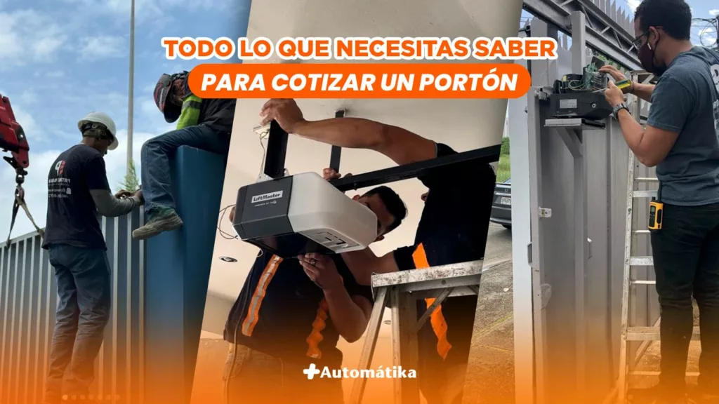 Buscas la mejor opción de motor para portón, en Automátika te brindamos información relevante para este paso tan importante en las mejoras de tu hogar.